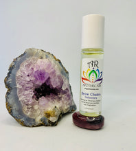 Load image into Gallery viewer, Brow (Third Eye) Chakra Organic Essential Oil Roll On 10 ml
